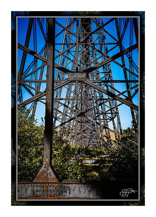 LETHBRIDGE TRESTLES Picture Frame print