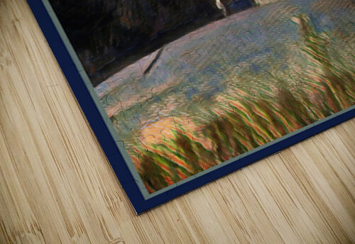 FREIGHT TRAIN AT NIGHT Jerre Paquette puzzle