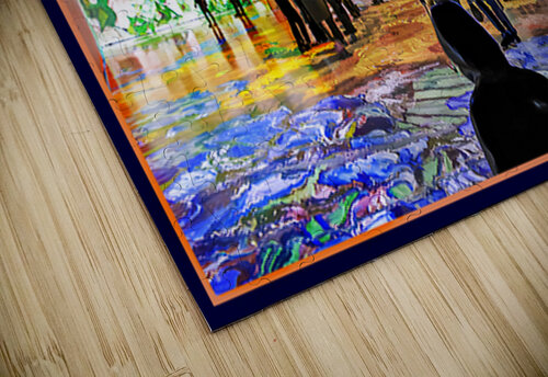 VAN GOGH FLOWERS EXHIBIT Jerre Paquette puzzle