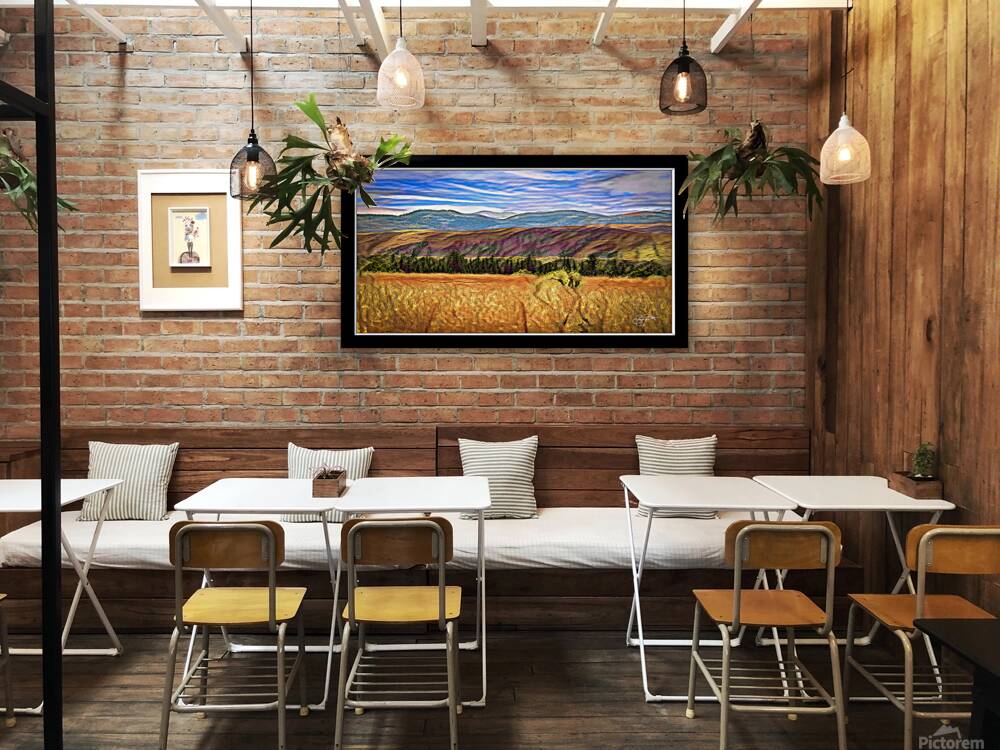 HEAD SMASHED IN INDIGENOUS SITE Reproduction