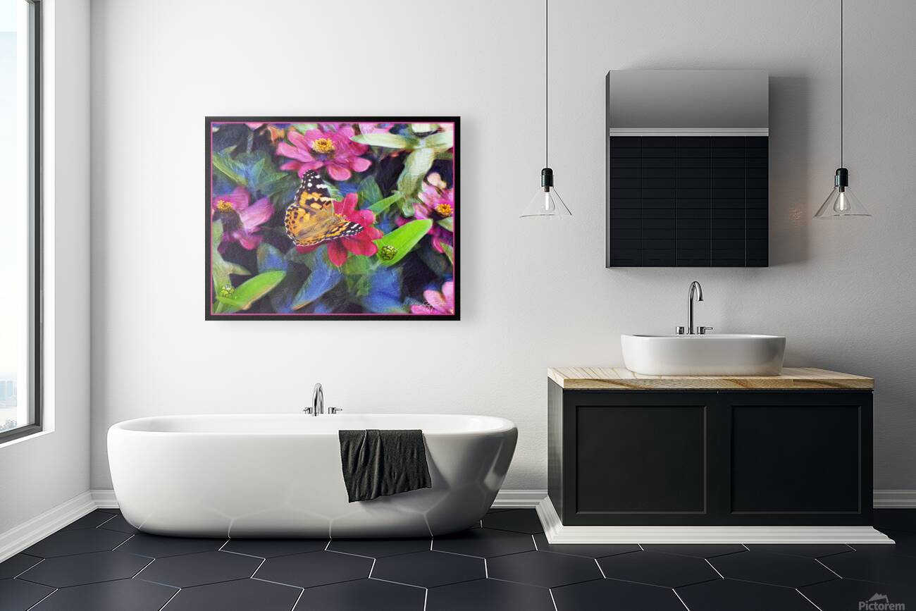 PAINTED LADY BUTTERFLY Reproduction