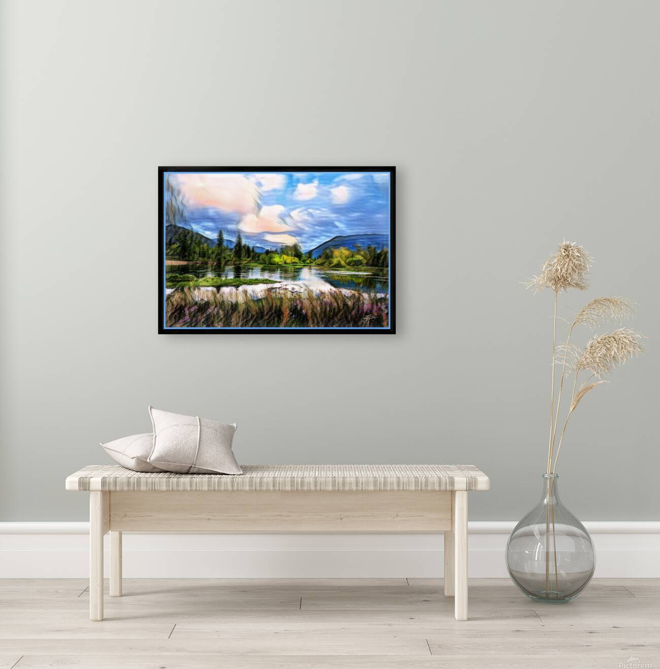 SHUSWAP RIVER SKY ENDERBY Reproduction