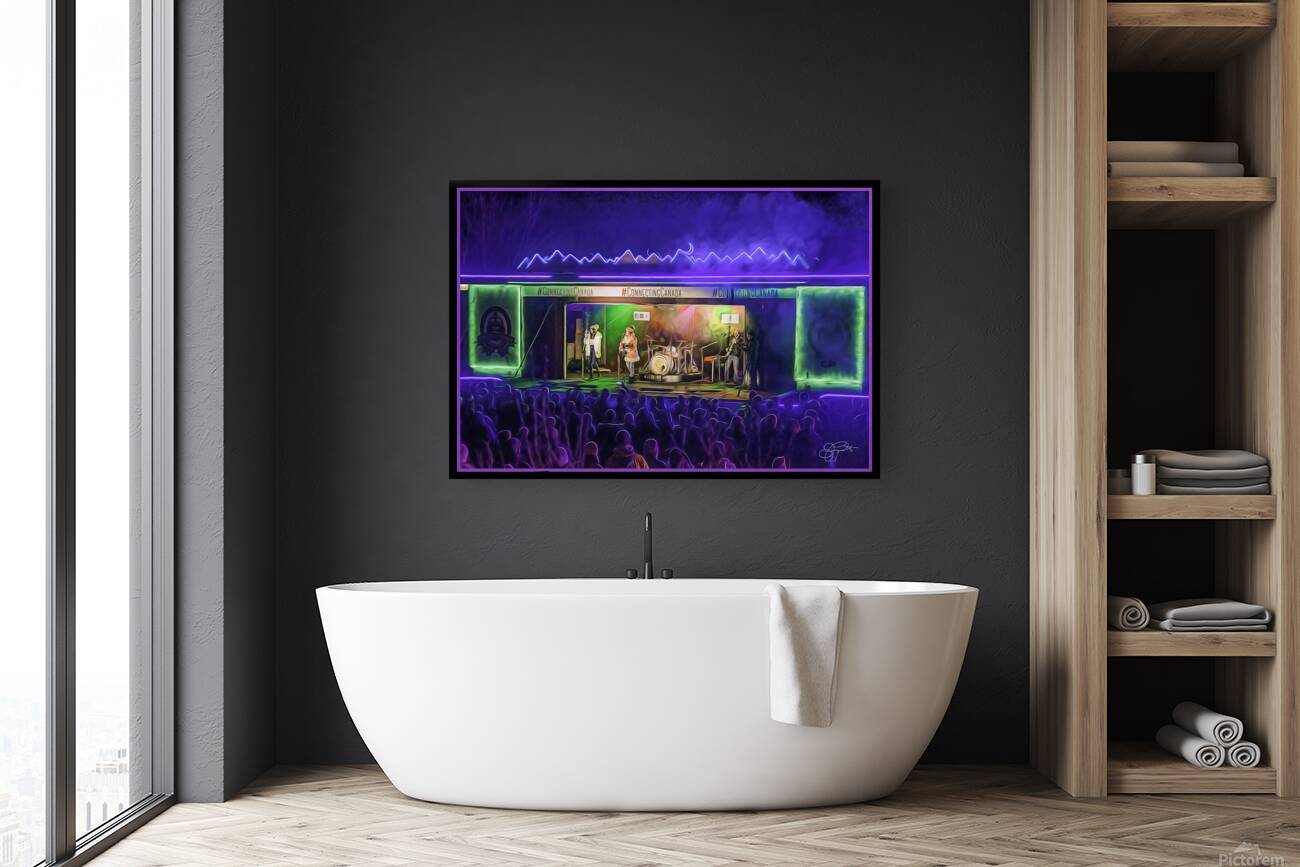 CHRISTMAS EVE TRAIN SHOW Reproduction