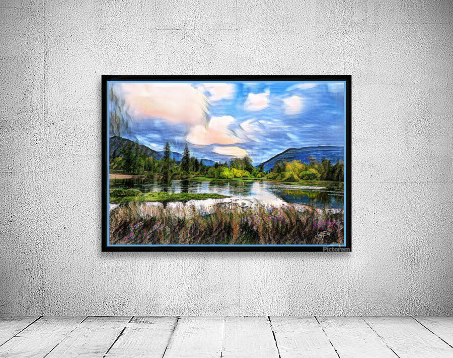 SHUSWAP RIVER SKY ENDERBY Wall Preview