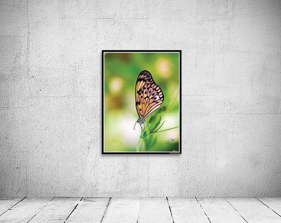 BUTTERFLY TIPTOE Wall Preview