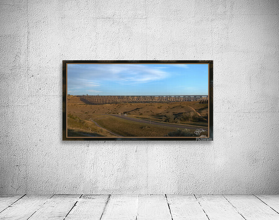 LETHBRIDGE TRESTLE TRAIN BRIDGE Wall Preview