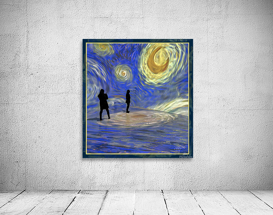 VAN GOGH STARRY NIGHT EXHIBIT Wall Preview