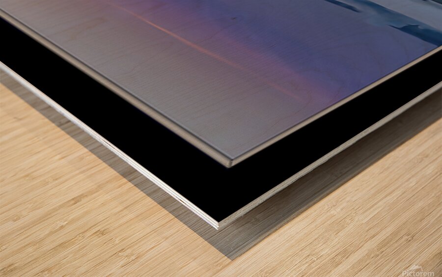 EARLY MORNING ALBERTA SKY Wood print