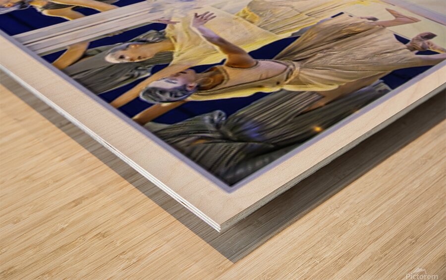 WINTER OLYMPICS 2026 MILANO Wood print