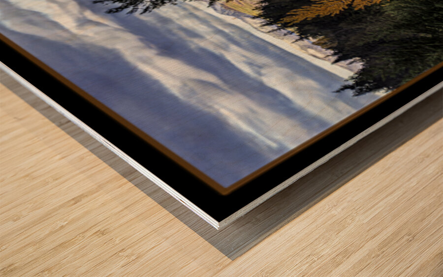 WINTERS ABOUT TO HAPPEN Impression sur bois