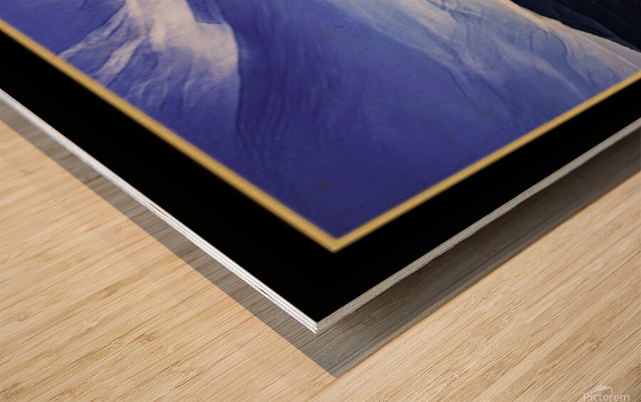 EVENING SKY WATER Wood print