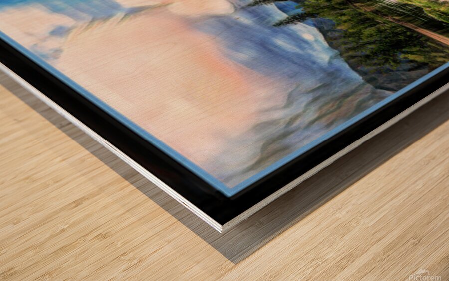 SHUSWAP RIVER SKY ENDERBY Wood print