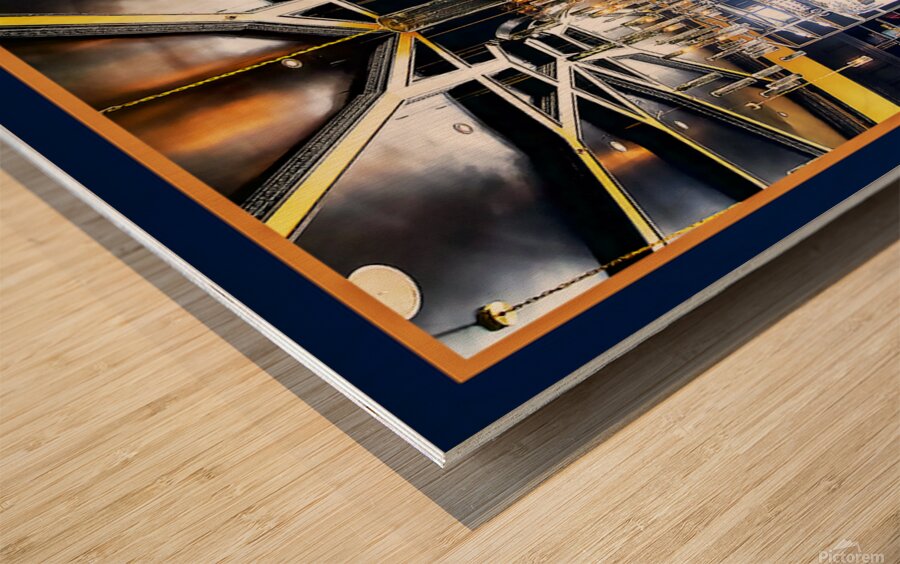 QUEBECOIS PUB Wood print