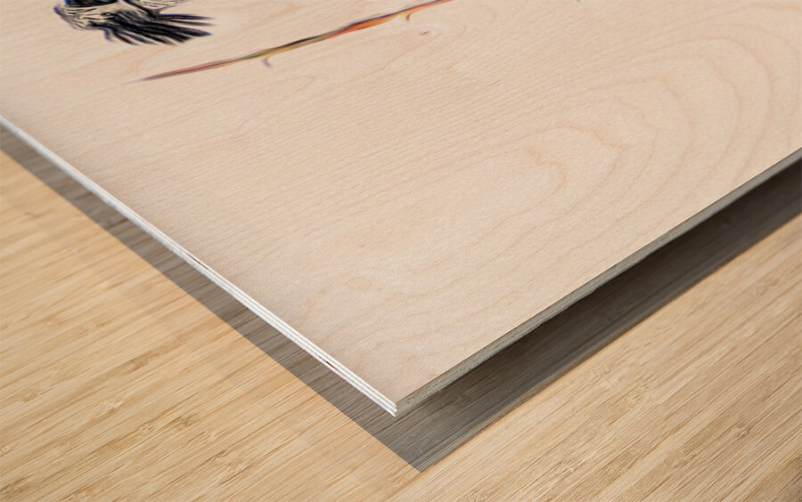 MAGPIE CONVENTION 3 CONCLUDED Wood print