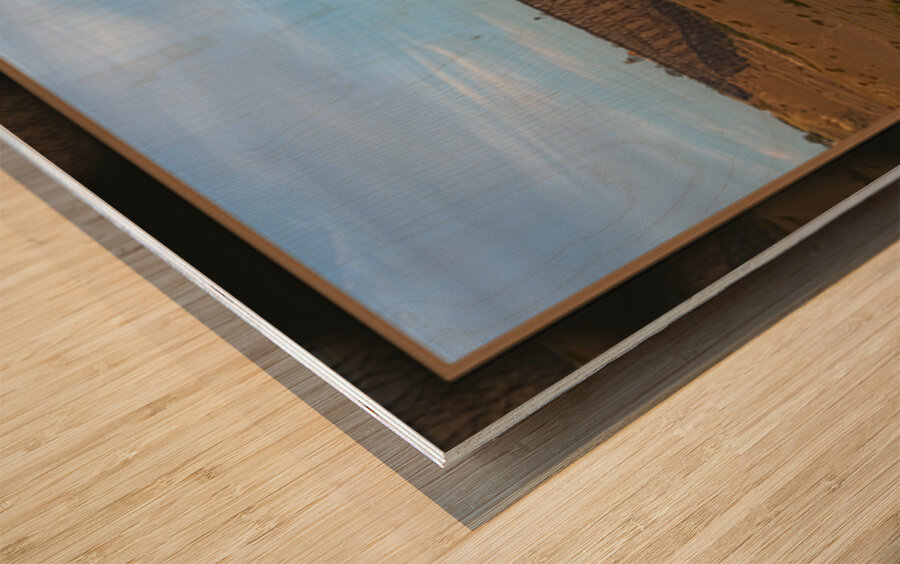 LETHBRIDGE TRESTLE TRAIN BRIDGE Wood print