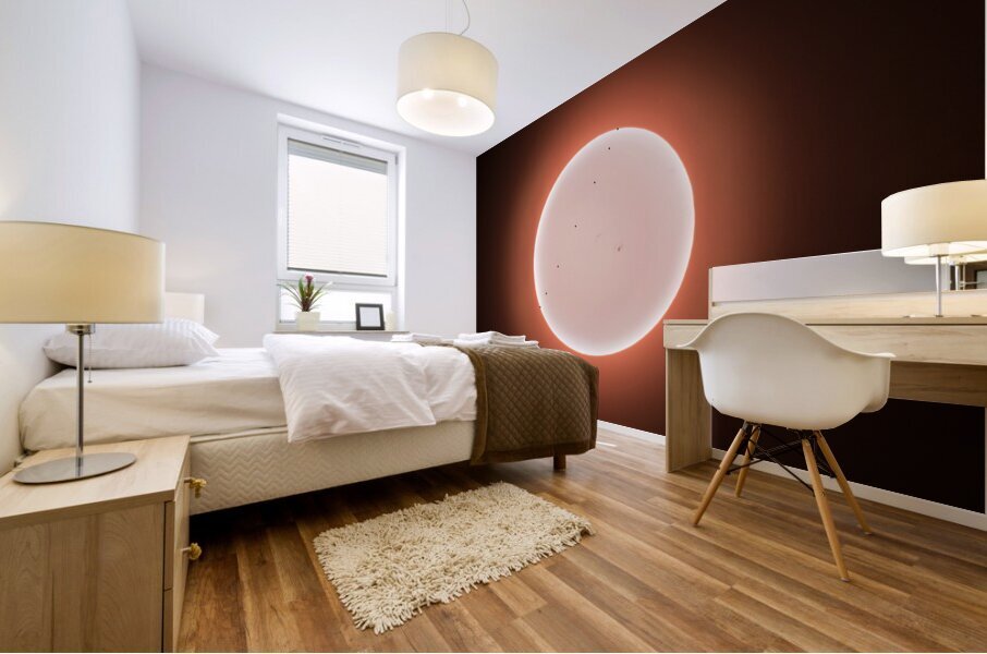 Mercury Across the Sun Mural print