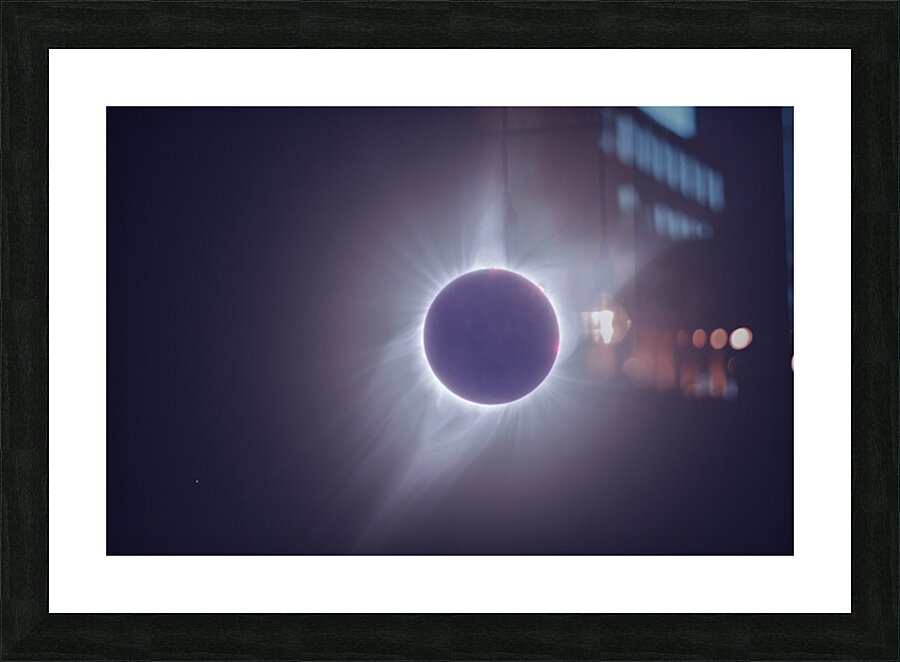 Totality Glory  Picture Frame print