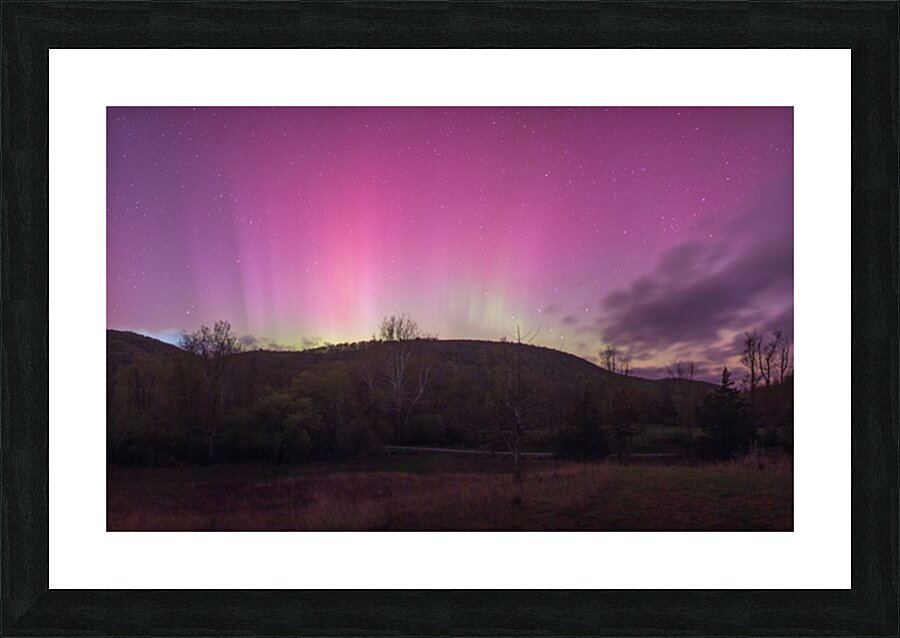 Solar Storm Aurora Picture Frame print
