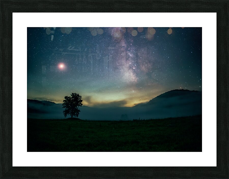 Dragons Breath Valley Picture Frame print