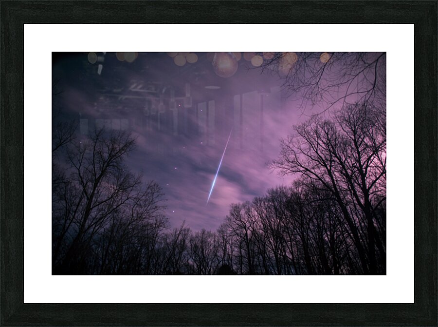 Zeus’s Thunderbolt Picture Frame print