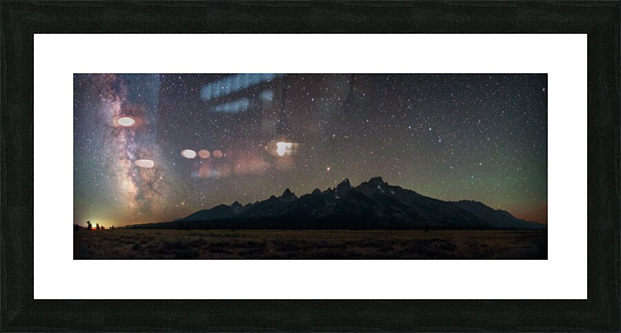 Grand Teton Night Picture Frame print