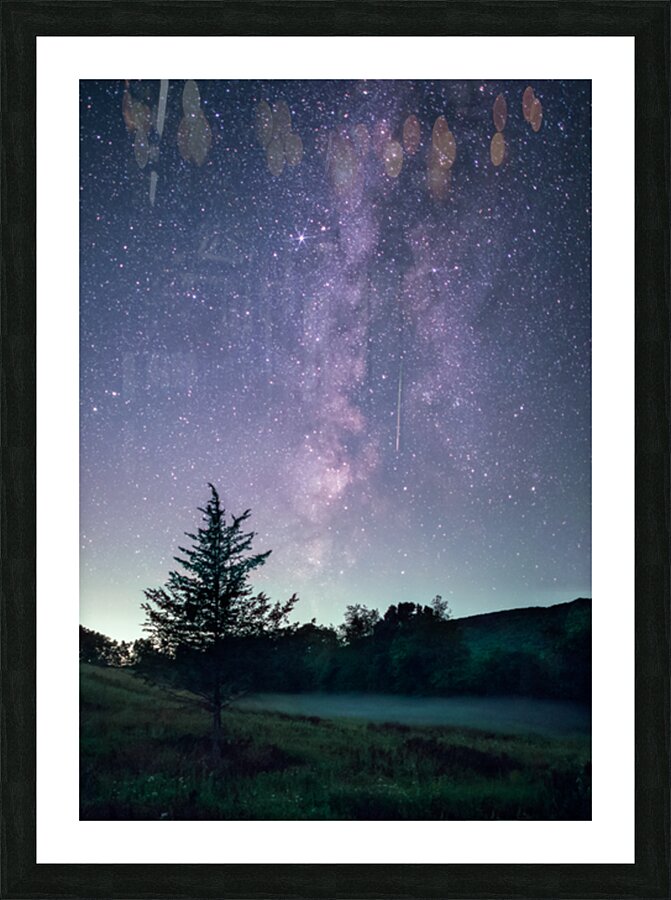 Perseid Before Dawn Picture Frame print