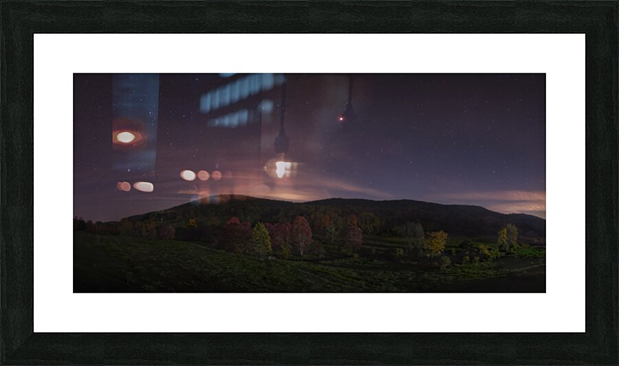 Mars and Autumn Colors Picture Frame print