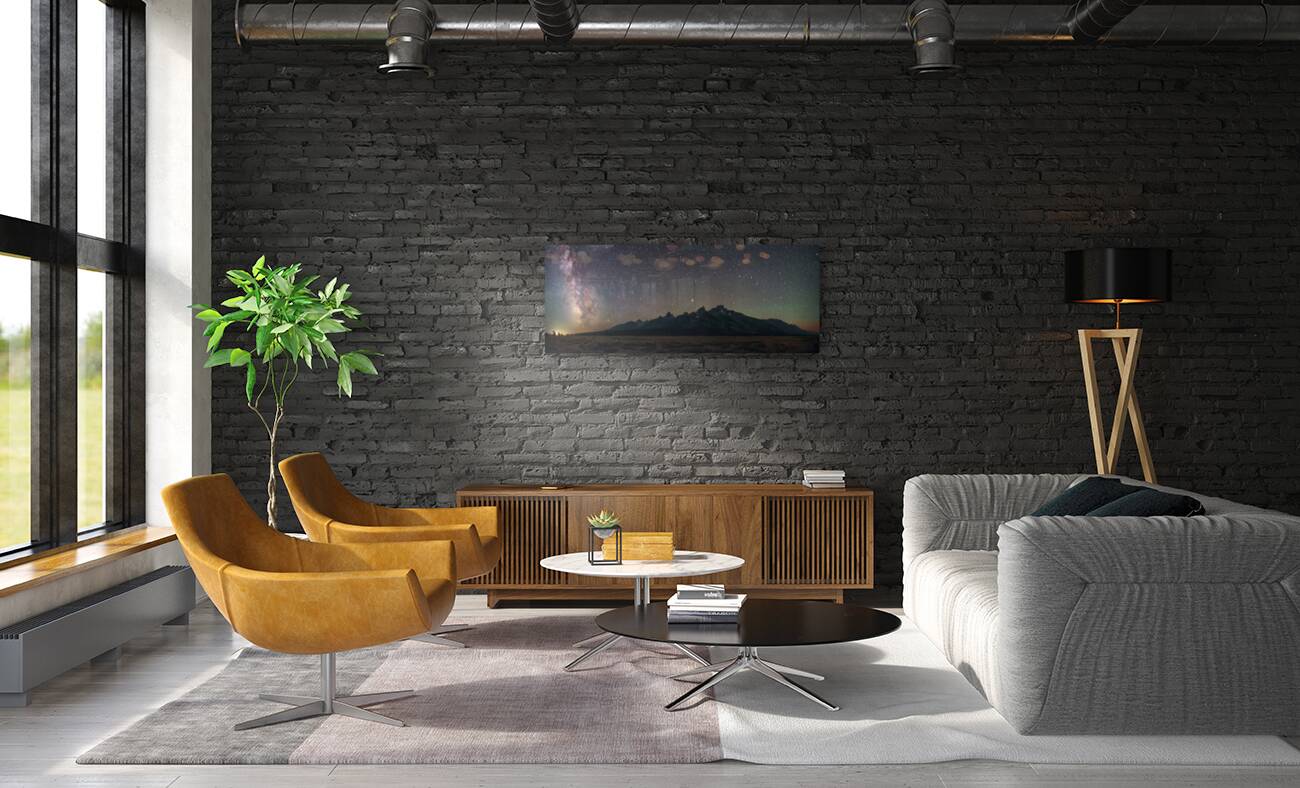 Grand Teton Night Reproduction