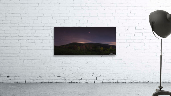 Mars and Autumn Colors Wall Preview