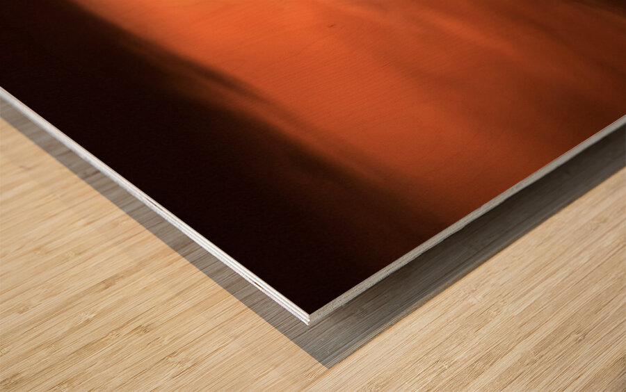  Mystical Moonrise Wood print