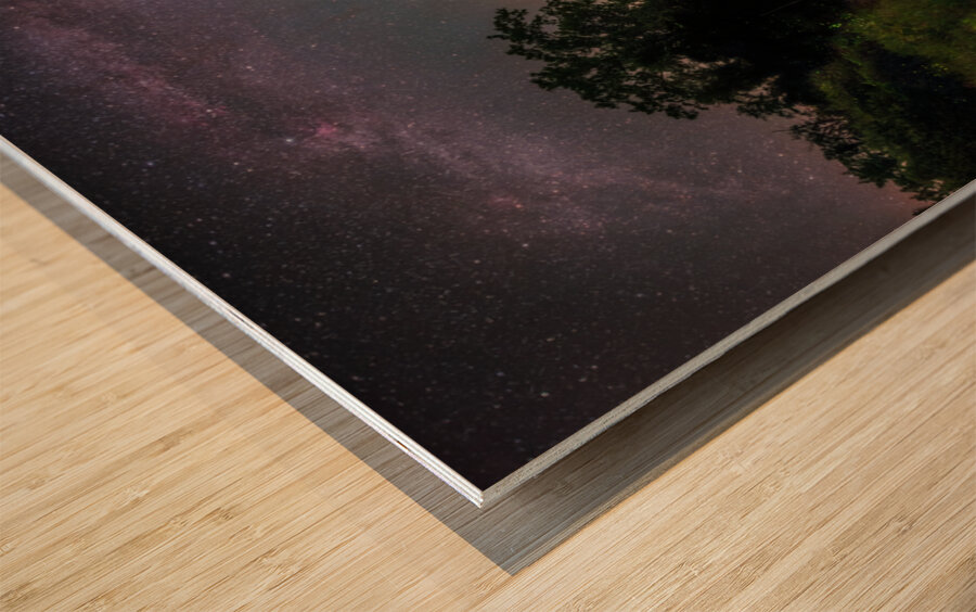 DNA of Earth and Sky Wood print