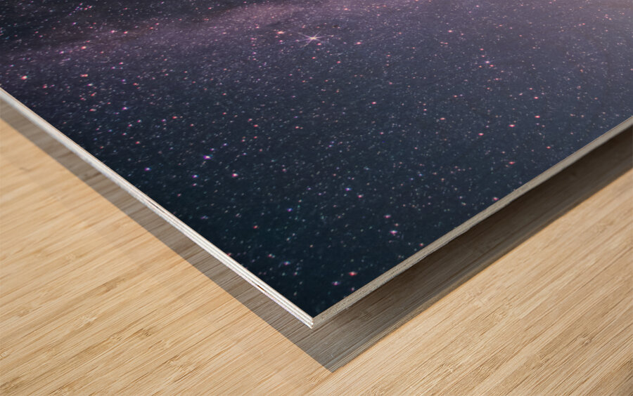 Perseid Before Dawn Wood print