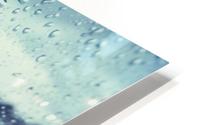Rain drops HD Metal print