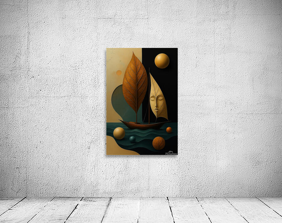 Bateau Feuille 07 Wall Preview