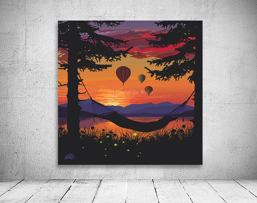 Quiet Contemplation Aperçu sur mur