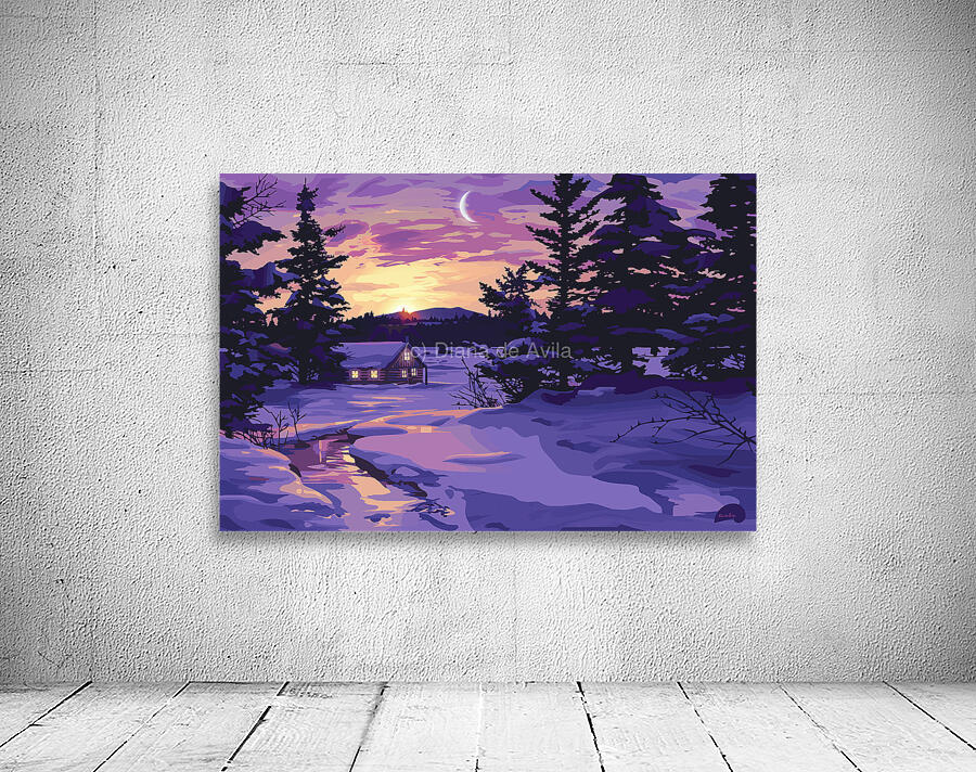 Cabin Retreat Wall Preview