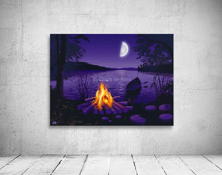 Campfire Calm Wall Preview