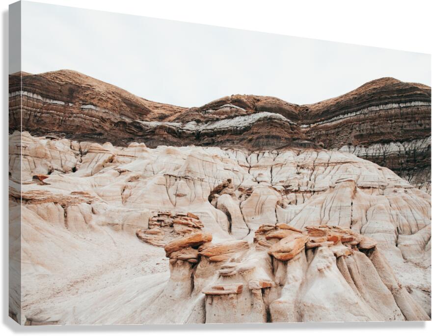 Earth Pyramid Canvas Print