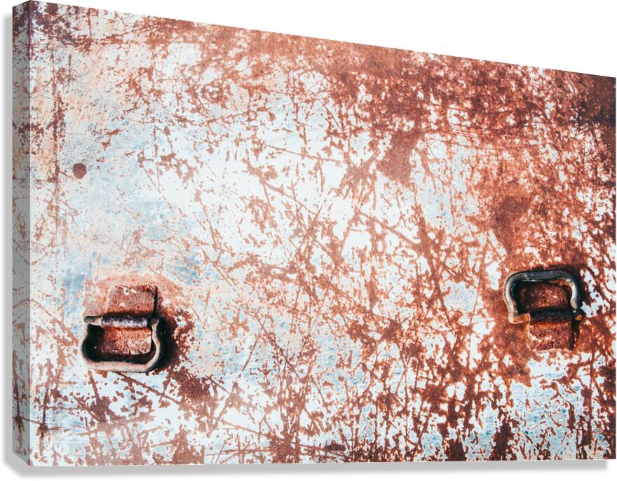 Scars on Metal Canvas Print