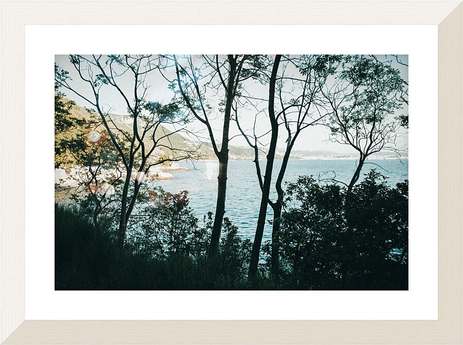 Trieste Shore Picture Frame print