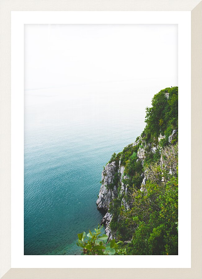 Adriatic coast Picture Frame print