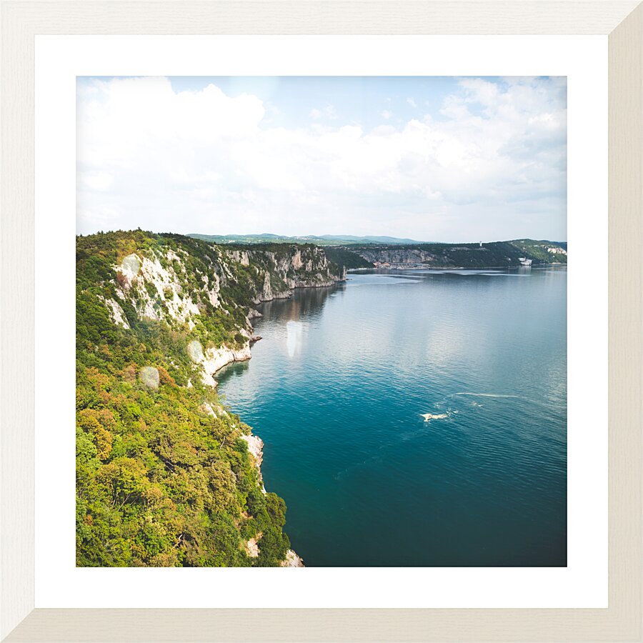 Duino Coastline Picture Frame print