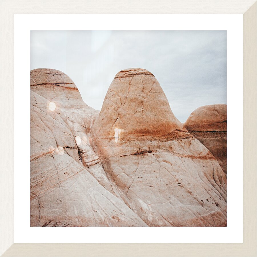 Drumheller Hoodoos Picture Frame print