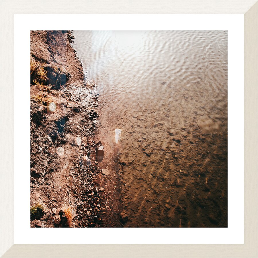 River Ripples Picture Frame print