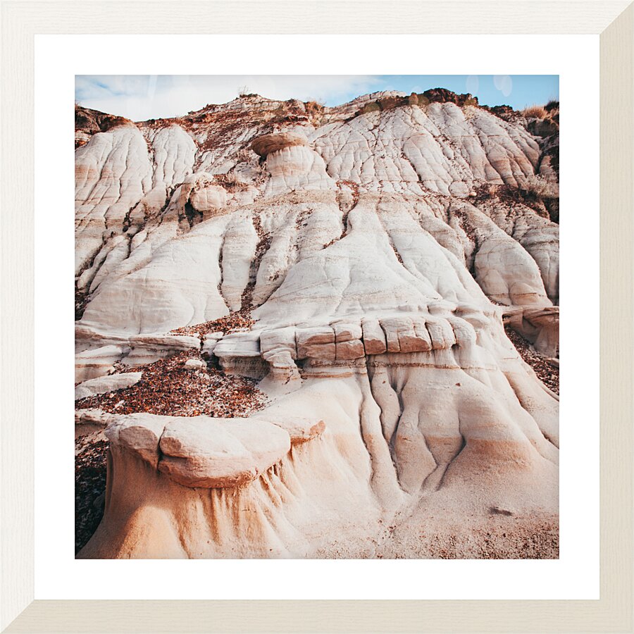 Sedimentary Rock Picture Frame print