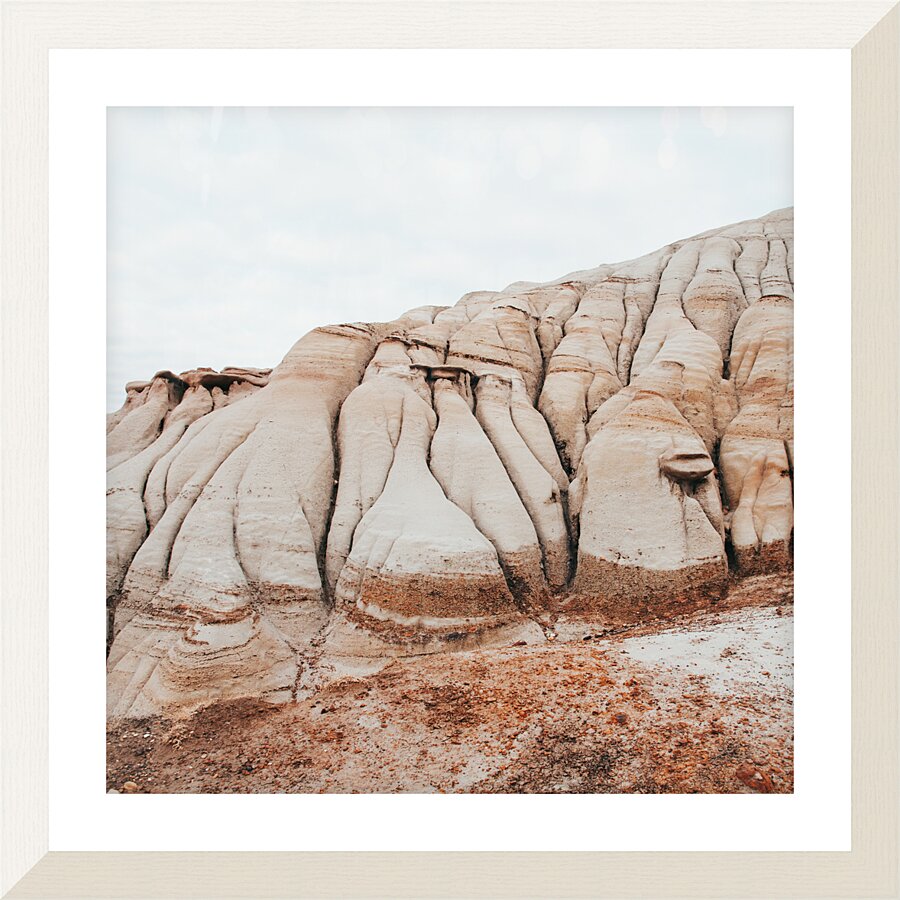 Huddling Together Picture Frame print