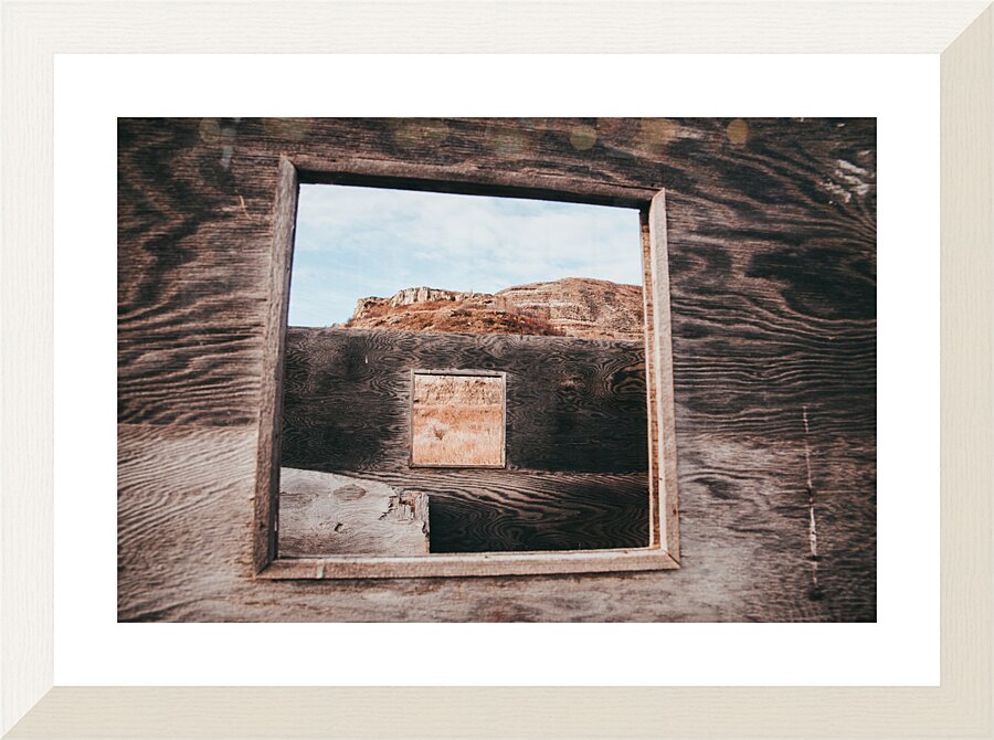 Window Picture Frame print