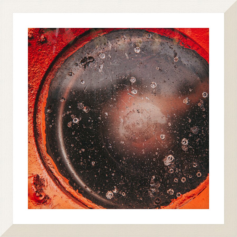 Glass Bubble Picture Frame print