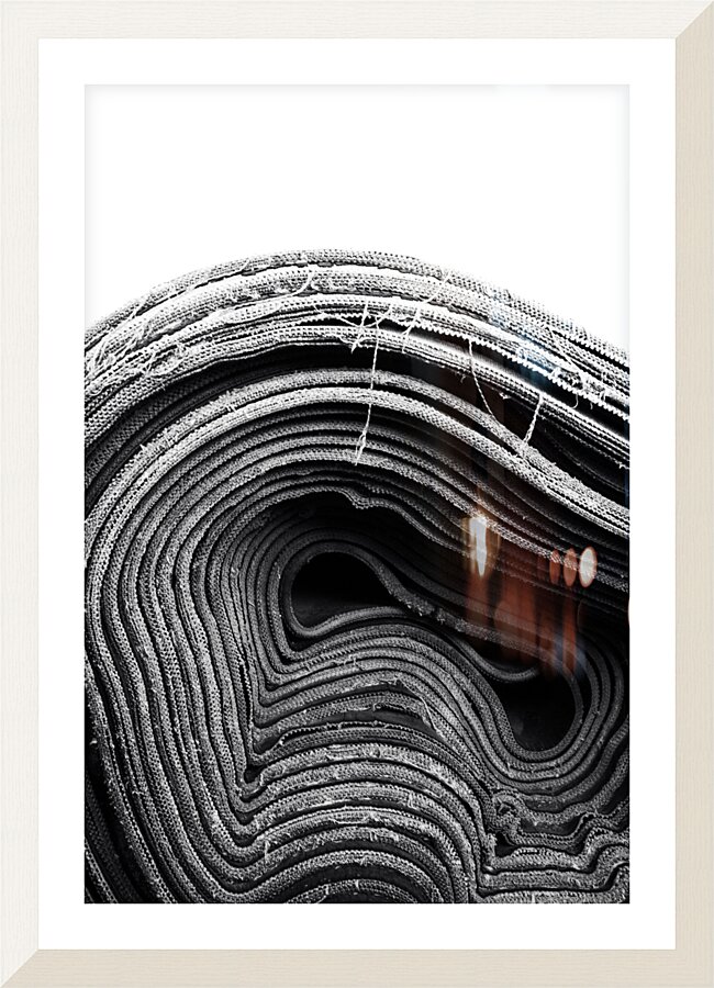Depth with Line Picture Frame print