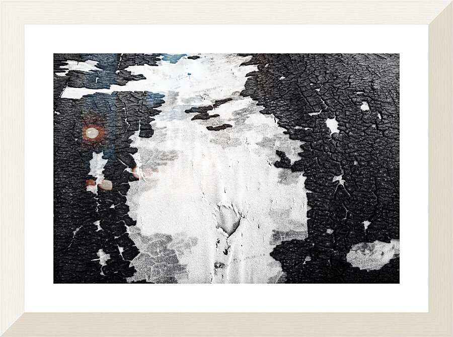 Tattered Canvas Picture Frame print